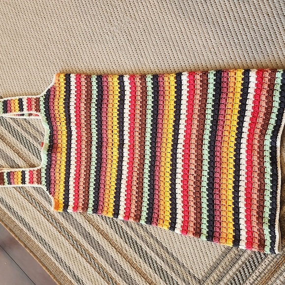 Marine Layer Red Orange Sheath Mini Dress - Picture 9 of 9